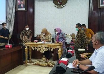 KPK Saksikan Penyerahan PSU Senilai Rp46,7 Miliar kepada Pemkot Surabaya