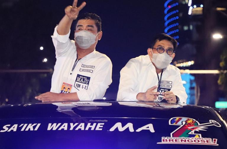 Paslon Machfud Arifin-Mujiaman