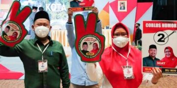 Nanti Malam, Gus Yani–Bu Min Usung Nawa Karsa Gresik Baru di Debat Perdana