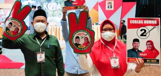 Nanti Malam, Gus Yani–Bu Min Usung Nawa Karsa Gresik Baru di Debat Perdana