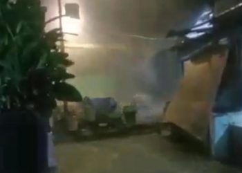 Angin Kencang dan Pasang, Puluhan Perahu Nelayan Nambangan Rusak