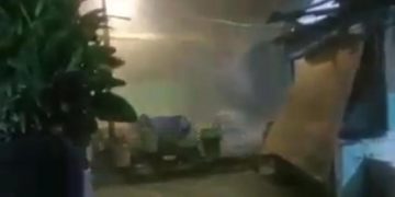 Angin Kencang dan Pasang, Puluhan Perahu Nelayan Nambangan Rusak