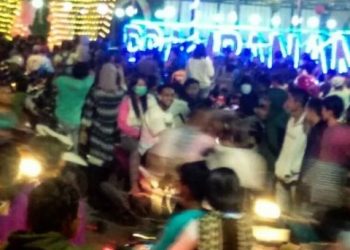 Angel … Angel Temen Tuturane, Satgas Covid Gresik Bubarkan House Music di Kafe Prambanan Benjeng