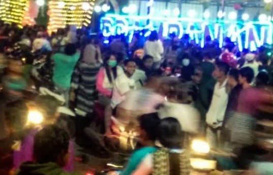 Angel … Angel Temen Tuturane, Satgas Covid Gresik Bubarkan House Music di Kafe Prambanan Benjeng