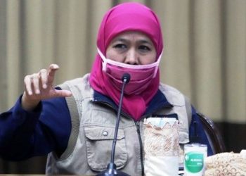 Penderita Covid Menurun, Gubernur Khofifah Minta Warga Tetap Terapkan 3M