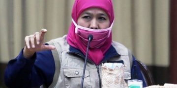 Penderita Covid Menurun, Gubernur Khofifah Minta Warga Tetap Terapkan 3M