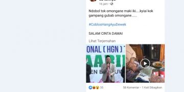 Gegara Mendukung Yusuf – Riza, Ulama NU di Banyuwangi Dicaci Maki di Medsos
