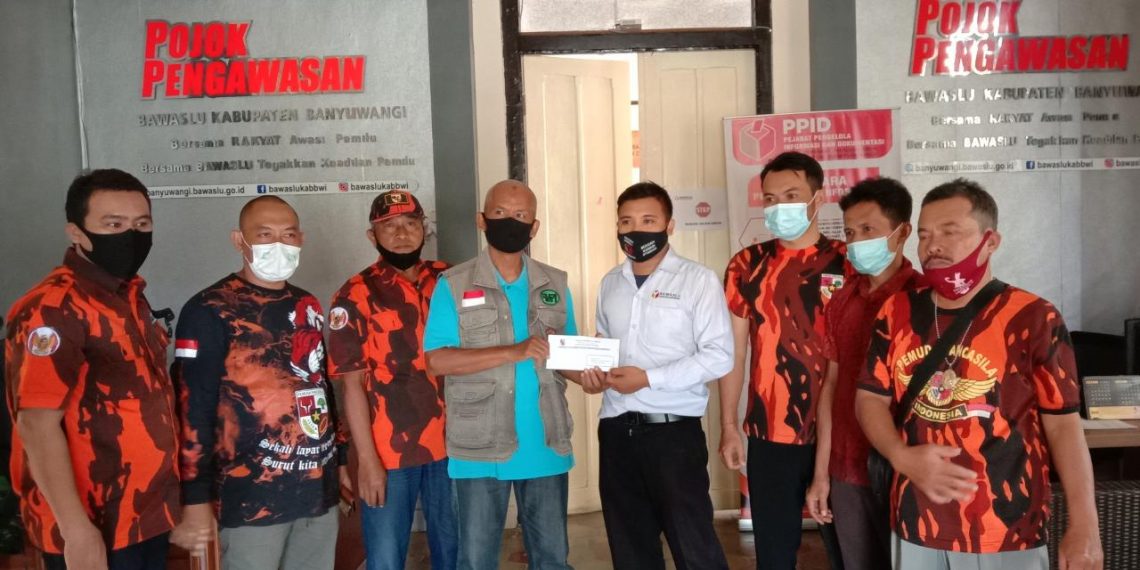 Lagi, Pemuda Pancasila Banyuwangi Lurug Bawaslu dan KPU