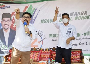 Paslon No 2, Machfud Arifin-Mujiaman