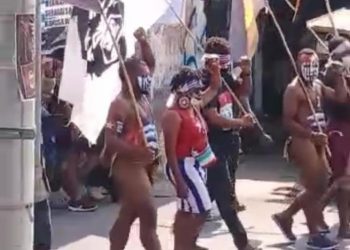 Aksi demo 1 Desember yang meminta Papua Merdeka