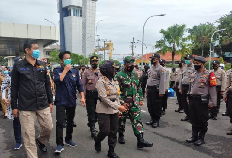 Persiapan Pengamanan Pilwali, Dandim Surabaya Utara Kumpulkan Danramil