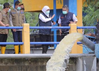 Gubernur Khofifah: Normalisasi Sungai Kemuning Antisipasi Banjir Sampang