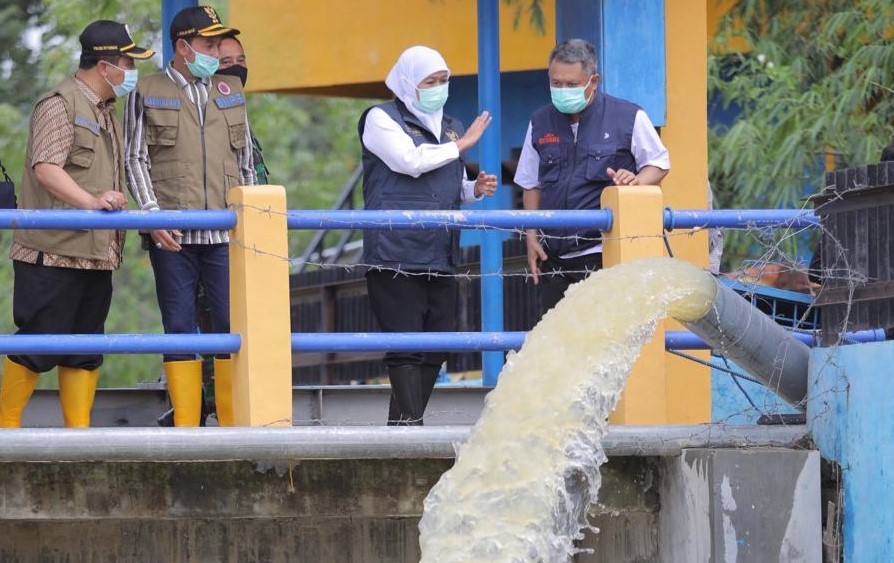 Gubernur Khofifah: Normalisasi Sungai Kemuning Antisipasi Banjir Sampang