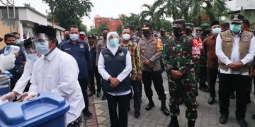 Gubernur Khofifah Optimistis, Pilkada di Jatim Aman, Lancar, dan Tak Ada Klaster Baru