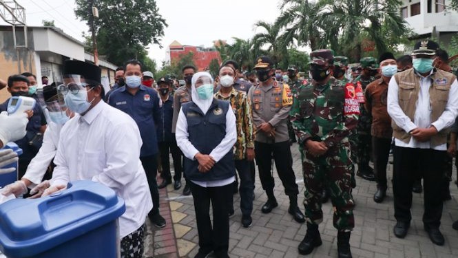 Gubernur Khofifah Optimistis, Pilkada di Jatim Aman, Lancar, dan Tak Ada Klaster Baru