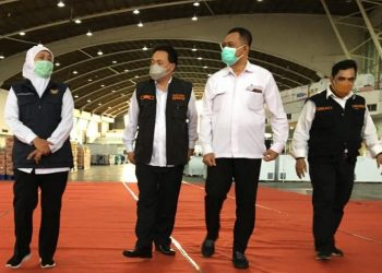 Gubernur Khofifah Minta Masyarakat Jangan Menimbun Barang, Stok Masih Aman