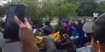 Jenazah Aditya, Korban Kali Lamong Ditemukan