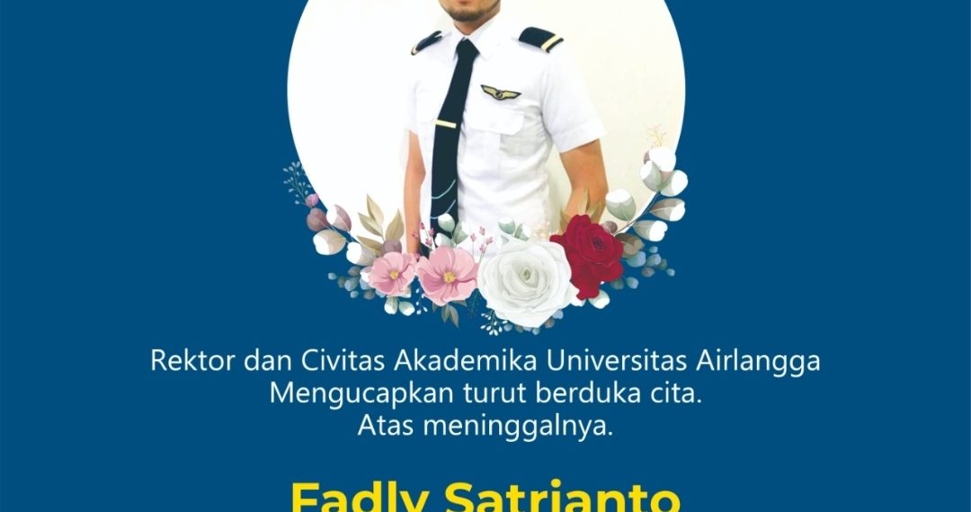 Rektor Unair Sampaikan Bela Sungkawa Alumnusnya Salah Satu Kru SJ182