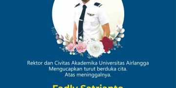 Rektor Unair Sampaikan Bela Sungkawa Alumnusnya Salah Satu Kru SJ182