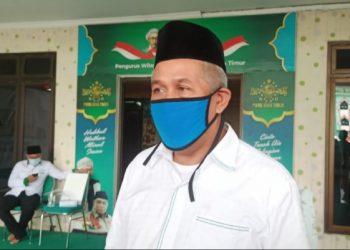 Ketua Majelis Ulama Indonesia (MUI) Jatim K.H. Hasan Mutawakkil Alallah