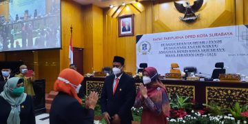 DPRD Kota Surabaya Melantik Pengganti Almarhum Ibnu Shobir