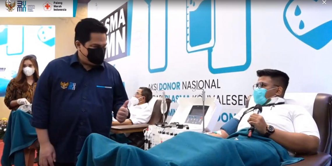 Dirut Pegadaian Dukung Program Donor Plasma Konvalesen BUMN