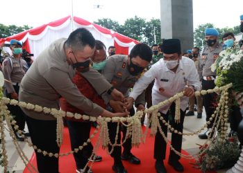 Resmikan Mapolres Baru, Kapolda Usulkan Perubahan Tipe Polres Gresik Ke Mabes Polri