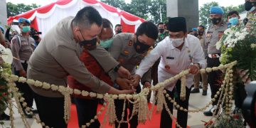 Resmikan Mapolres Baru, Kapolda Usulkan Perubahan Tipe Polres Gresik Ke Mabes Polri