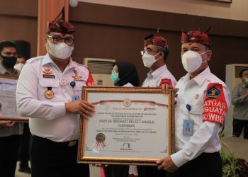 Kumham Jatim Deklarasi Janji Kinerja dan Pembangunan ZI 2021