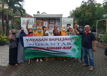Yayasan Sapu Jagad Nusantara Kirim 150 Paket Bantuan Korban Banjir Kalsel