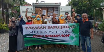 Yayasan Sapu Jagad Nusantara Kirim 150 Paket Bantuan Korban Banjir Kalsel