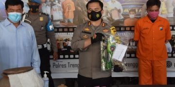 Polres Trenggalek Bongkar Sindikat Penipuan Penggandaan Uang Asal Malang