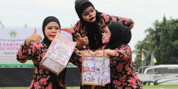 Upacara Hari Jadi Gresik Dimeriahkan Kesenian Khas Kota Santri