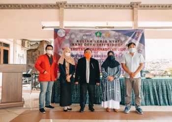 Titik Beratkan Pemberdayaan Masyarakat, Mahasiswa Umsida Gelar KKN di Desa Jati