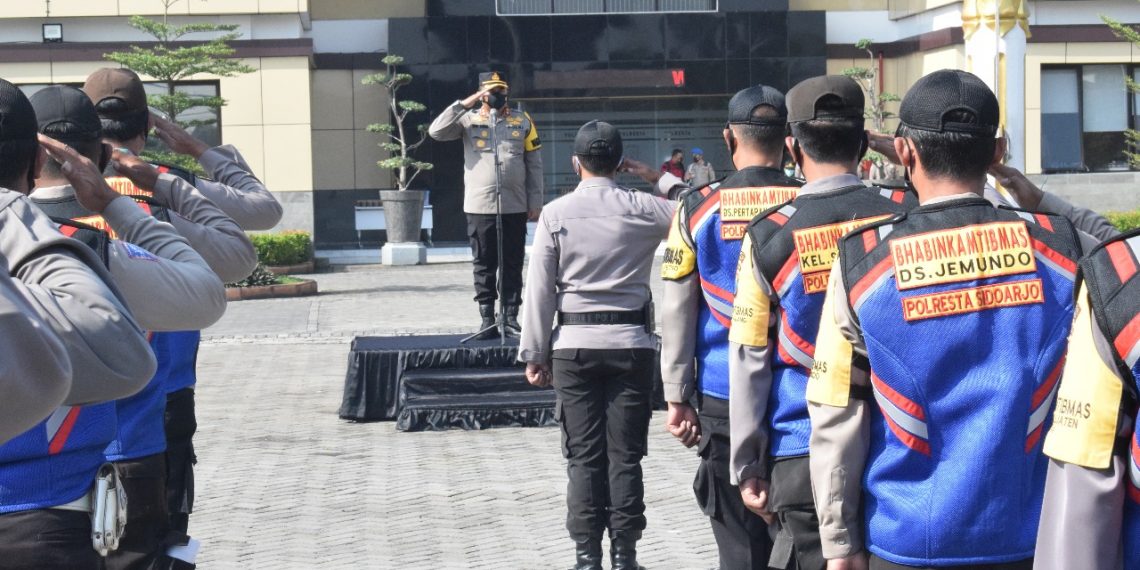Apel Besar Bhabinkamtibmas, Wakapolresta Sidoarjo Harapkan Desa/Kelurahan Masuk Zona Hijau