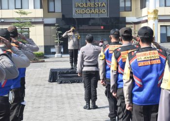 Apel Besar Bhabinkamtibmas, Wakapolresta Sidoarjo Harapkan Desa/Kelurahan Masuk Zona Hijau