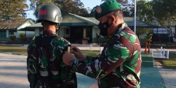 336 Prajurit Siswa Resmi Ikuti Pendidikan Pertama Tamtama TNI AD Gelombang I TA 2021