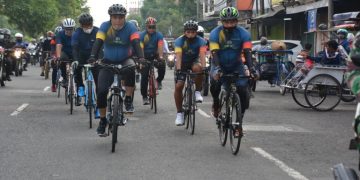 Danrem Bhaskara Jaya Gowes Bareng Forkopimda