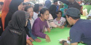 Di Gerbang Masuk, Tiap Sore Puspa Agro Gelar Pasar Murah Ramadan