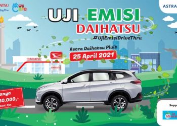 Mau Uji Emisi? Drive-Thru Aja di Daihatsu