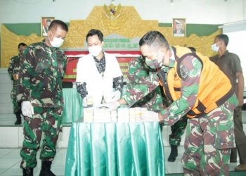 25 Anggota Kodim Lamongan Negatif Narkotika
