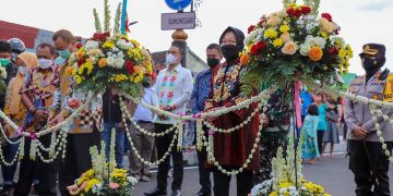 Mensos Risma, Resmikan Jembatan Sawunggaling Warisannya