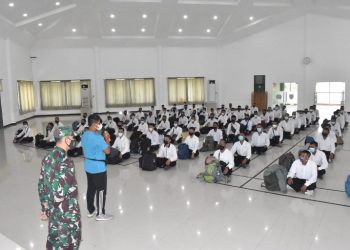 113 Calon Peserta Komcad dari Korem Bhaskara Jaya Diberangkatkan ke Malang