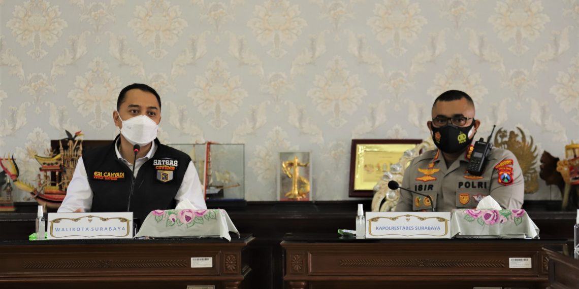 Walikota Surabaya Siapkan Pola Penanganan Klaster Perkampungan