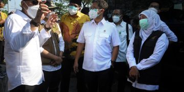 Menkes RI Puji Kerjasama Tiga Kepala Daerah di Pos Penyekatan Suramadu