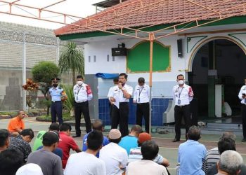 Kalapas Banyuwangi Berikan Sosialisasi Pada Warga Binaan, Ini Pesannya