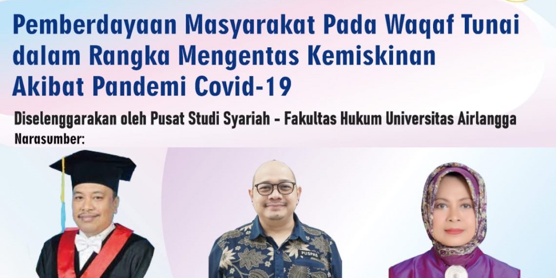 Atasi Kemiskinan, Unair Getol Sosialisasikan Wakaf Tunai