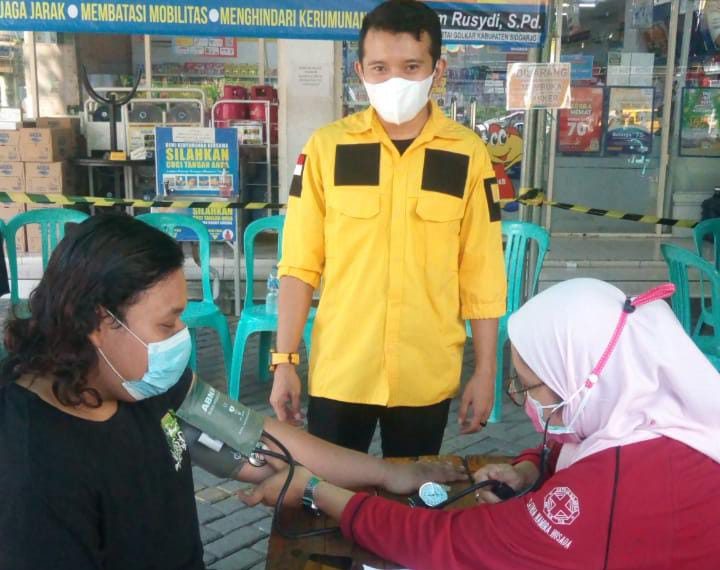 Golkar Gelar Vaksinasi Covid-19, Bupati Sidoarjo Beri Apresiasi