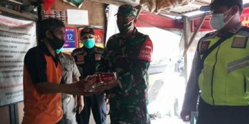 Salurkan Bantuan Sekaligus Operasi PPKM Darurat