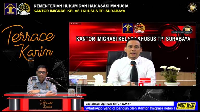 Sipenjawab, Inovasi Imigrasi Surabaya untuk Tingkatkan Layanan